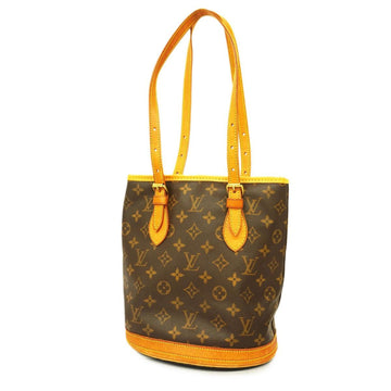 LOUIS VUITTON Tote Bag Monogram Petit Baguette M42238 Brown Ladies