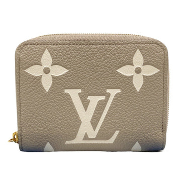 LOUIS VUITTON Trifold Wallet Empreinte Zippy Coin Purse M82448 Beige Case