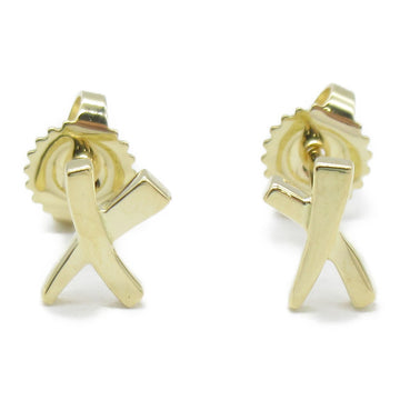 TIFFANY&CO kiss earrings Pierced earrings Gold K18 [Yellow Gold] Gold
