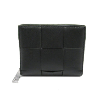 BOTTEGA VENETA Round wallet Khaki leather