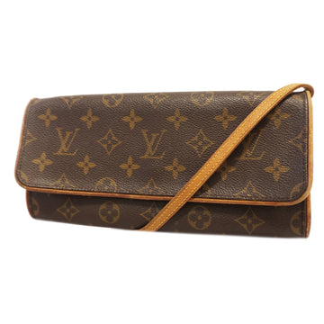 Louis Vuitton shoulder bag monogram pochette twin GM M51852