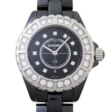 CHANEL J12 33MM Diamond Ladies Watch H2427