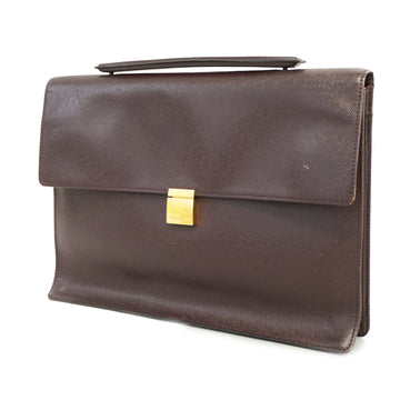 Louis Vuitton Briefcase Taiga Porte Document Angara M30776 Acajou