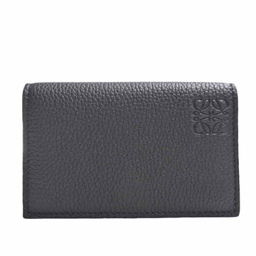 Loewe Leather Anagram Card Case Business Holder C660M97X02 Dark Gray