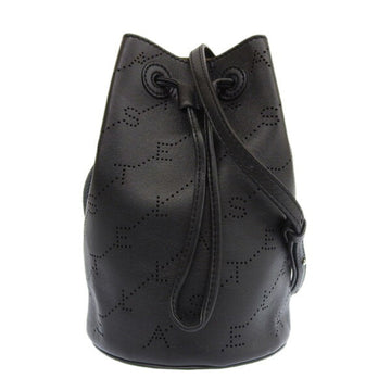 Stella McCartney bucket bag mini shoulder black artificial leather