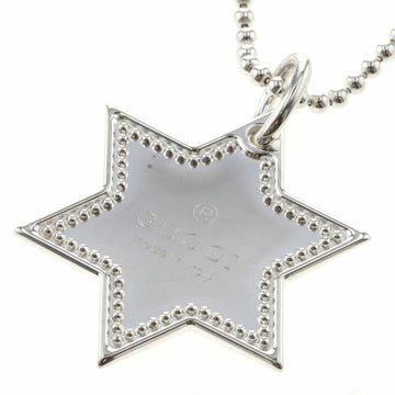 GUCCI Necklace Star of David Silver 925 Ladies