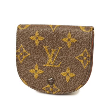 LOUIS VUITTON Wallet/Coin Case Monogram Portomoneguse M61970 Brown Men's Women's