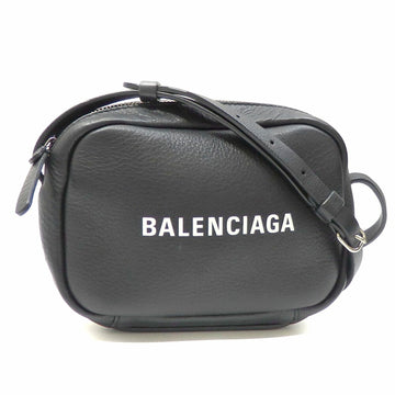 Balenciaga Shoulder Bag Women's Black Leather 489809 Pochette