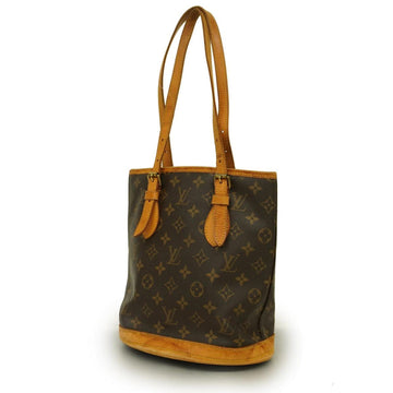 LOUIS VUITTON Tote Bag Monogram Petit Baguette M42238 Brown Ladies