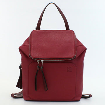 LOEWE Goya Small Backpack 307.12UU15 Leather Women's