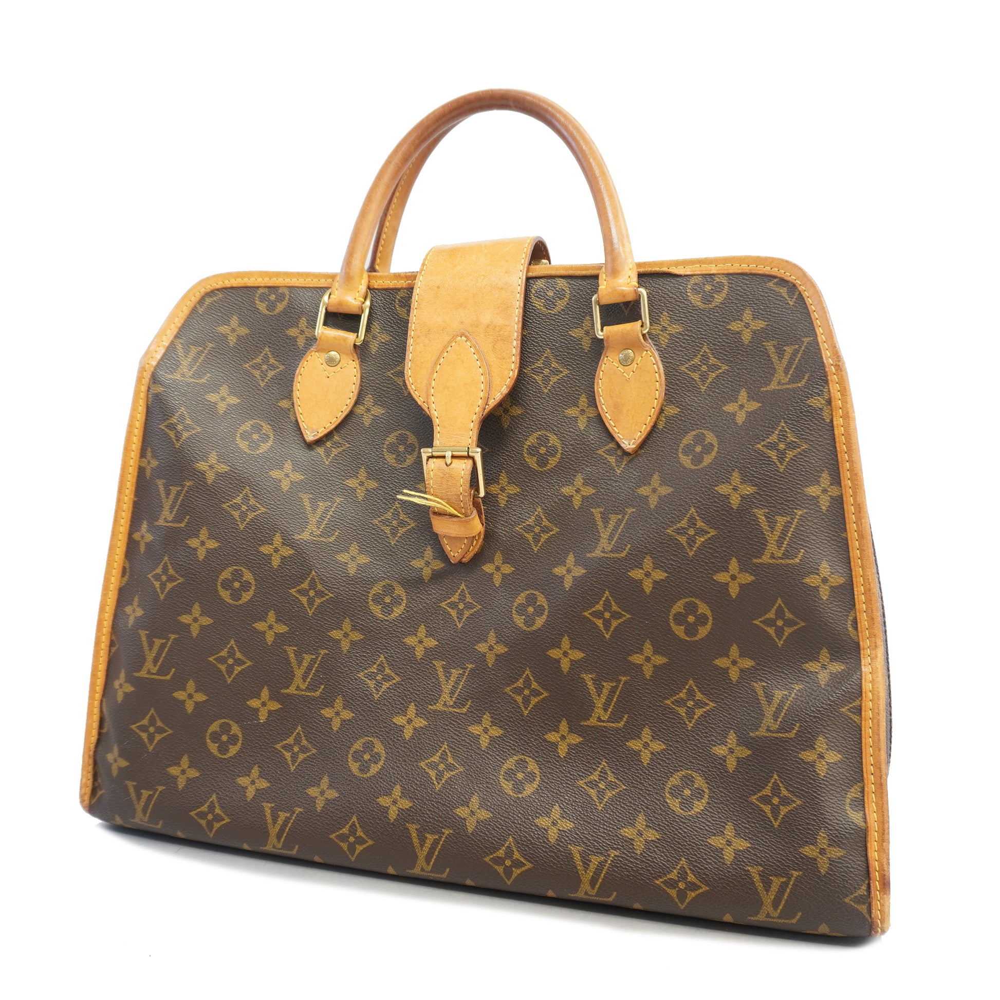 Louis Vuitton - Authenticated Rivoli Handbag - Brown for Women, Very Good Condition