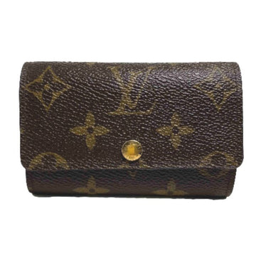 LOUIS VUITTON Multicle 6 Monogram Key Case M62630  Brown LV