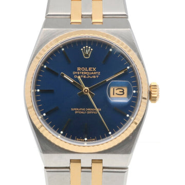 ROLEX datejust oyster quartz watch stainless steel 17013 men