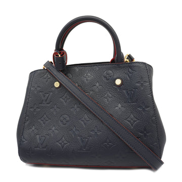 LOUIS VUITTONAuth  Monogram Empreinte 2way Bag Montaigne BB M42747 Women's