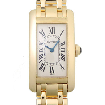 CARTIER Tank American Watch SM Ladies W26015K2