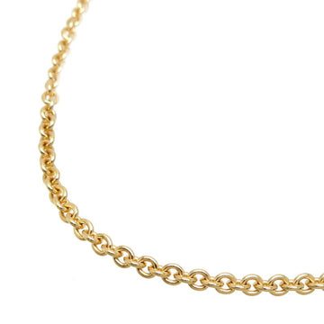 BVLGARI 750YG Chain Women's/Men's Necklace 750 Yellow Gold