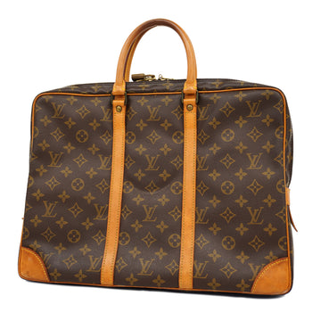 LOUIS VUITTONAuth  Monogram Porto De Cuman Voyage M40226 Men's Briefcase