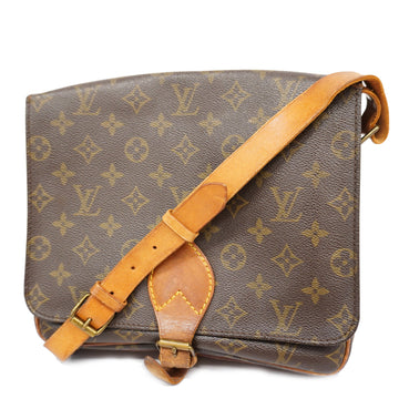 LOUIS VUITTONAuth  Monogram Cartesier M51252 Women's Shoulder Bag