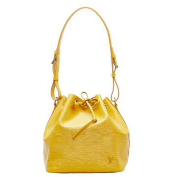 Louis Vuitton Alma Bandouliere Epi BB Mimosa in Leather with