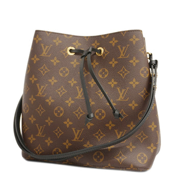 LOUIS VUITTONAuth  Monogram Neo Noe M44020 Women's Shoulder Bag Noir