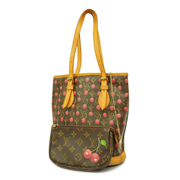 LOUIS VUITTONAuth  Monogram Cherry Bucket PM M95012 Women's Handbag,Tote Bag