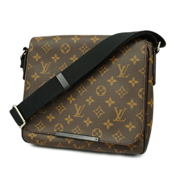 LOUIS VUITTONAuth  Monogram Macassar District PM M40935 Men's Shoulder Bag