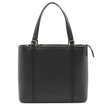 BURBERRY handbag tote bag leather black