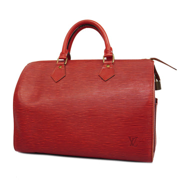 LOUIS VUITTONAuth  Epi Speedy 30 M43007 Women's Handbag Castilian Red