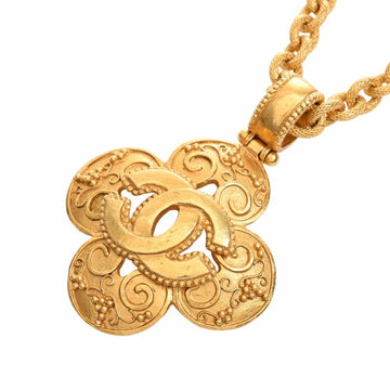 CHANEL Cocomark Necklace Gold Ladies