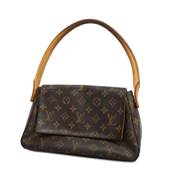 LOUIS VUITTONAuth  Monogram Mini Looping M51147 Women's Shoulder Bag