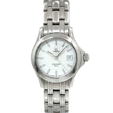 OMEGA Seamaster 120 2581 21 Ladies Watch Date White Dial Quartz