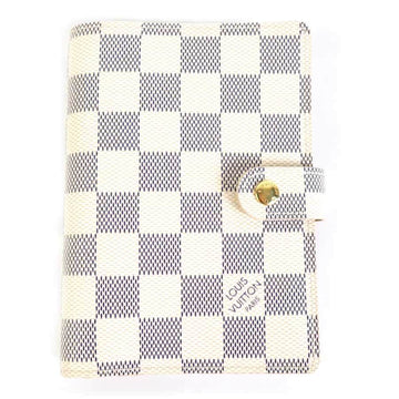 LOUIS VUITTON Notebook Cover Damier Azur Agenda PM Canvas Azure Unisex R20706