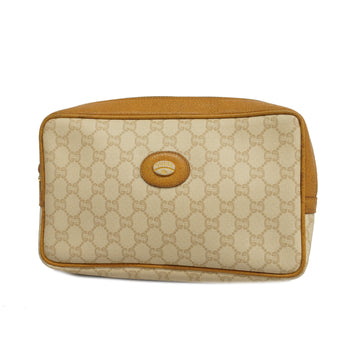 GUCCIAuth  GG Plus Clutch Bag Women's Beige