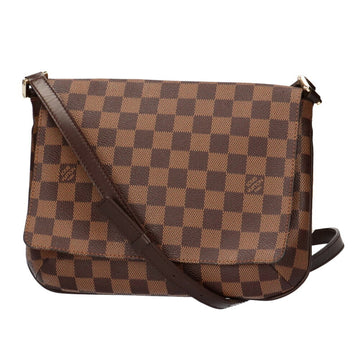 LOUIS VUITTON Shoulder Bag Monogram Musette Tango N51301 Brown Women's Canvas