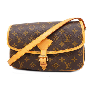 LOUIS VUITTON Shoulder Bag Monogram Sologne M42250 Brown Ladies