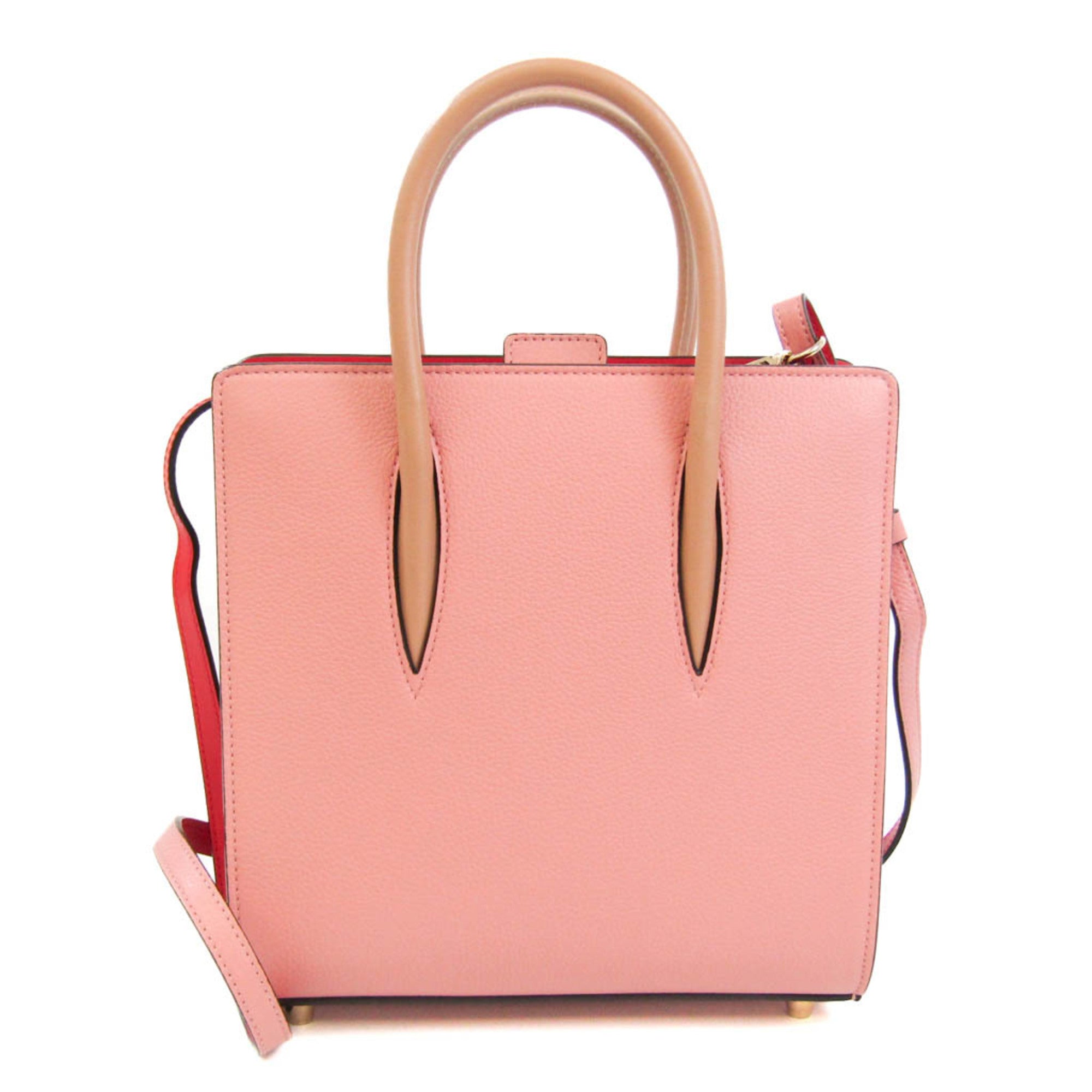 Pink best sale louboutin bag