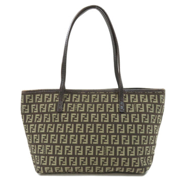 Fendi Zucchino Pattern Tote Bag Canvas / Leather Women's FENDI