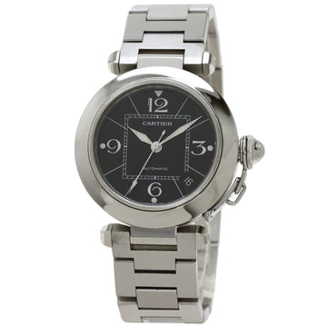 CARTIER W31076M7 Pasha C watch stainless steel SS unisex