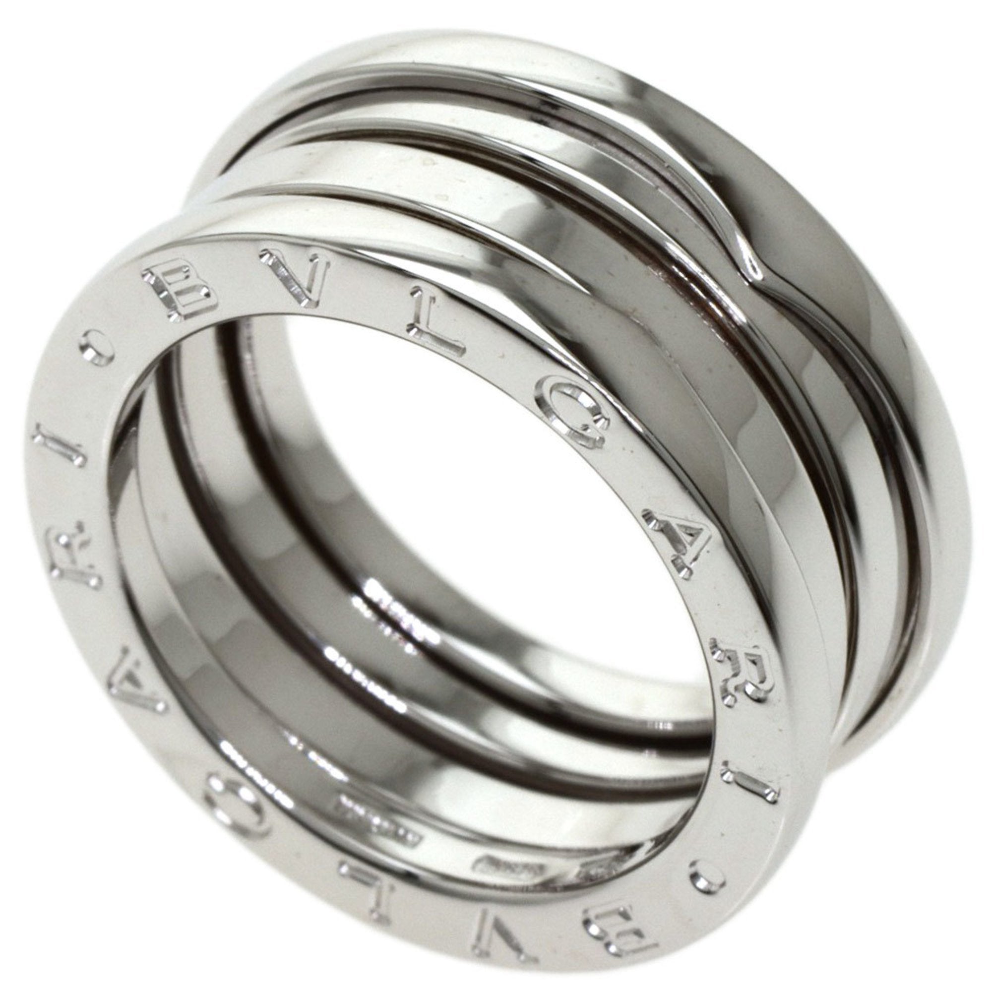 Bvlgari B-zero1 B zero one S #52 ring K18 white gold ladies BVLGARI