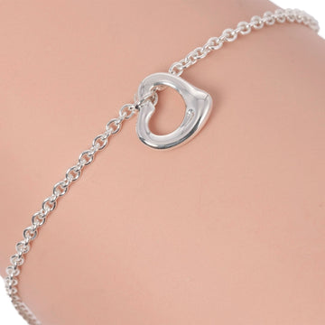 TIFFANY Open Heart Bracelet Silver 925 &Co. Women's