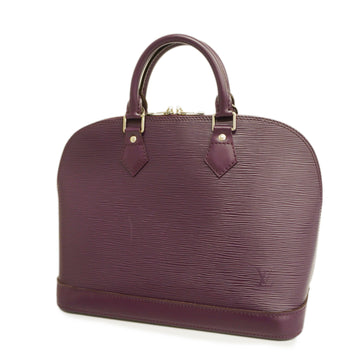 LOUIS VUITTONAuth  Epi Alma M5280K Women's Handbag Cassis