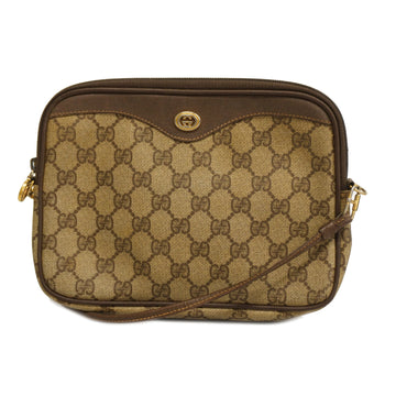 GUCCIAuth  Shoulder Bag 97 02 068 Women's GG Supreme Beige,Brown