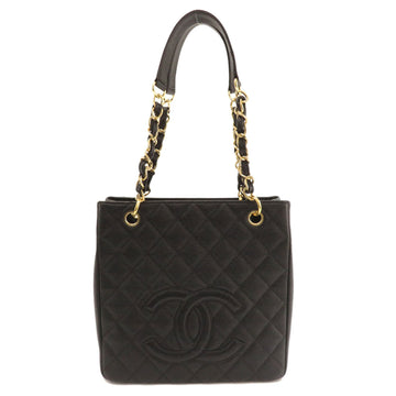 CHANEL Matelasse Tote Bag Caviar Skin Women's