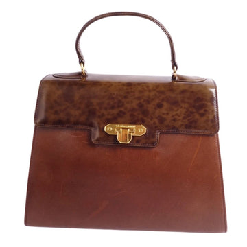 VALENTINO GARAVANI Garavani bag handbag calf leather ladies brown