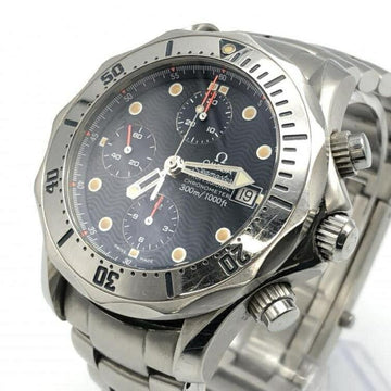 OMEGA Seamaster Professional Chronograph Silver Color Navy