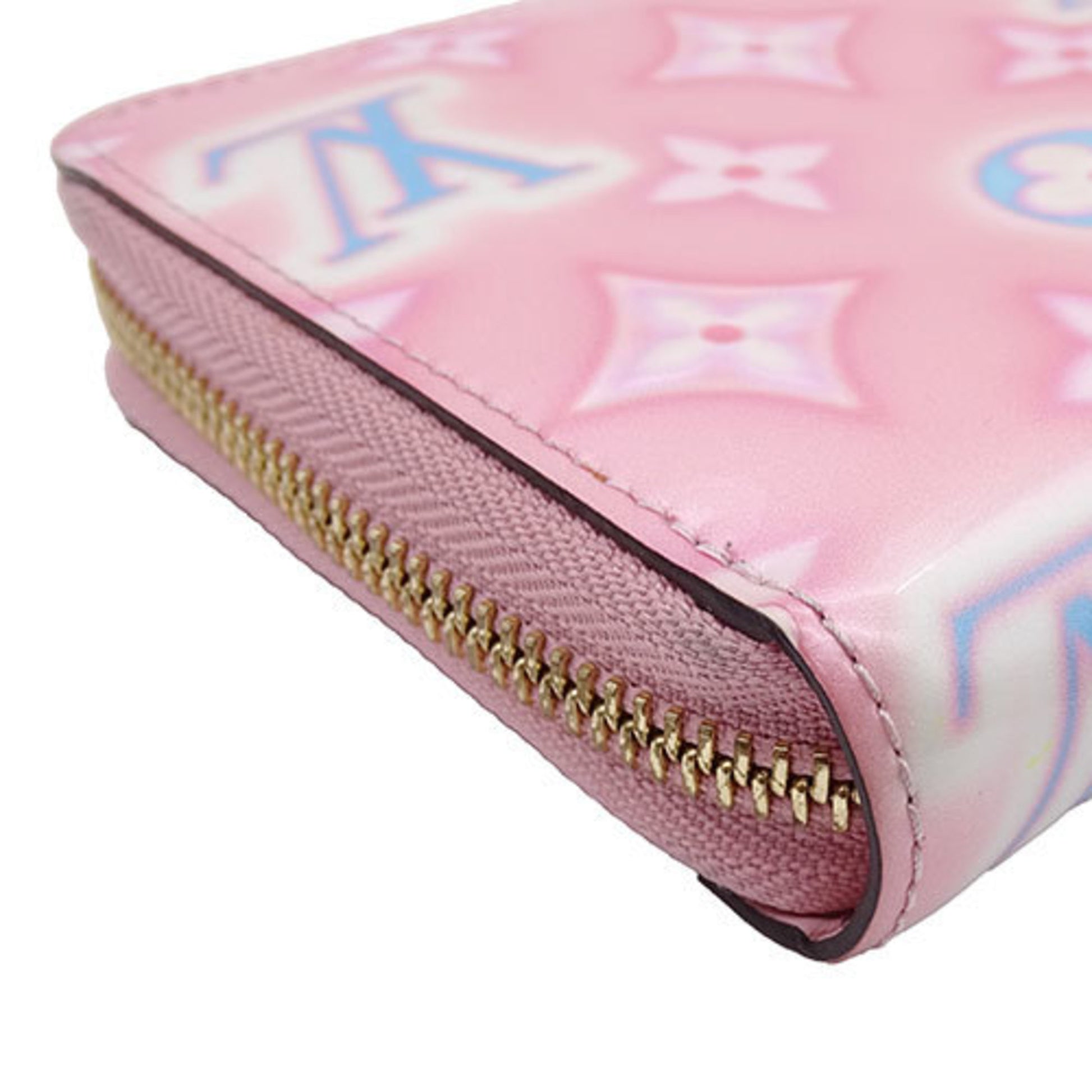 Louis Vuitton M82144 LV Vertical Compact Wallet , Pink, One Size