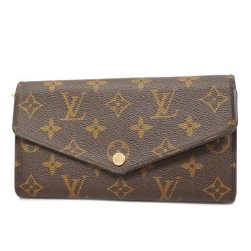 LOUIS VUITTONAuth  Monogram Portefeuille Sarah M60531 unisex Long Wallet