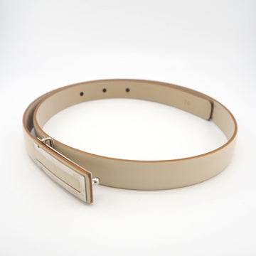 SALVATORE FERRAGAMO Logo Belt Beige Women's