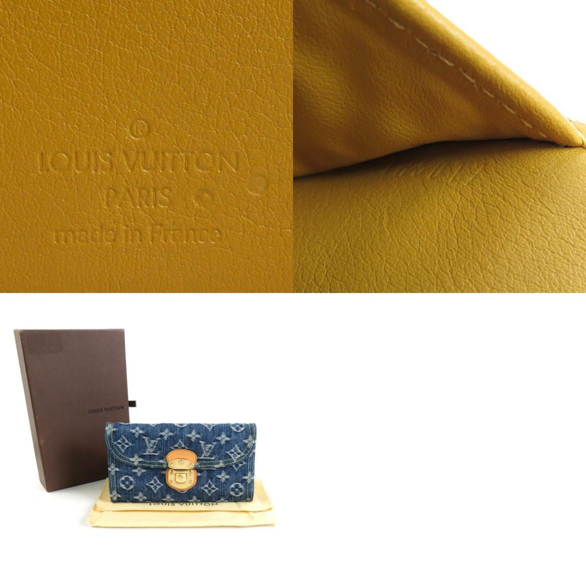Louis Vuitton Monogram Denim Amelia Wallet