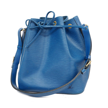 LOUIS VUITTONAuth  Epi Petit Noe M44105 Women's Shoulder Bag Toledo Blue